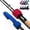 Fishing Rod Sleeve, variant on 4 Sets Fishing Rod Tip Cover Sleeves with Pole Strap Sleeves Protector Case Fastening Strap Fastener Covers Rod Covers Sleeve Tip Protectors for Fishing