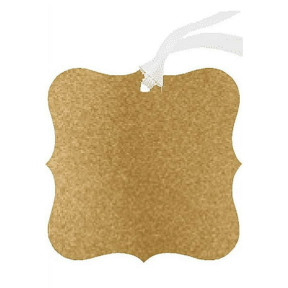 48pack Novelty Frame Gold Glitter Christmas Wedding Holiday birthday Party Favor Gift Decoration Labeling Note Tags