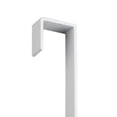 thumbnail image 2 of Gabinete Gancho Puerta Armario Perforación trasera Percha libre para baño Blanco, 2 of 3