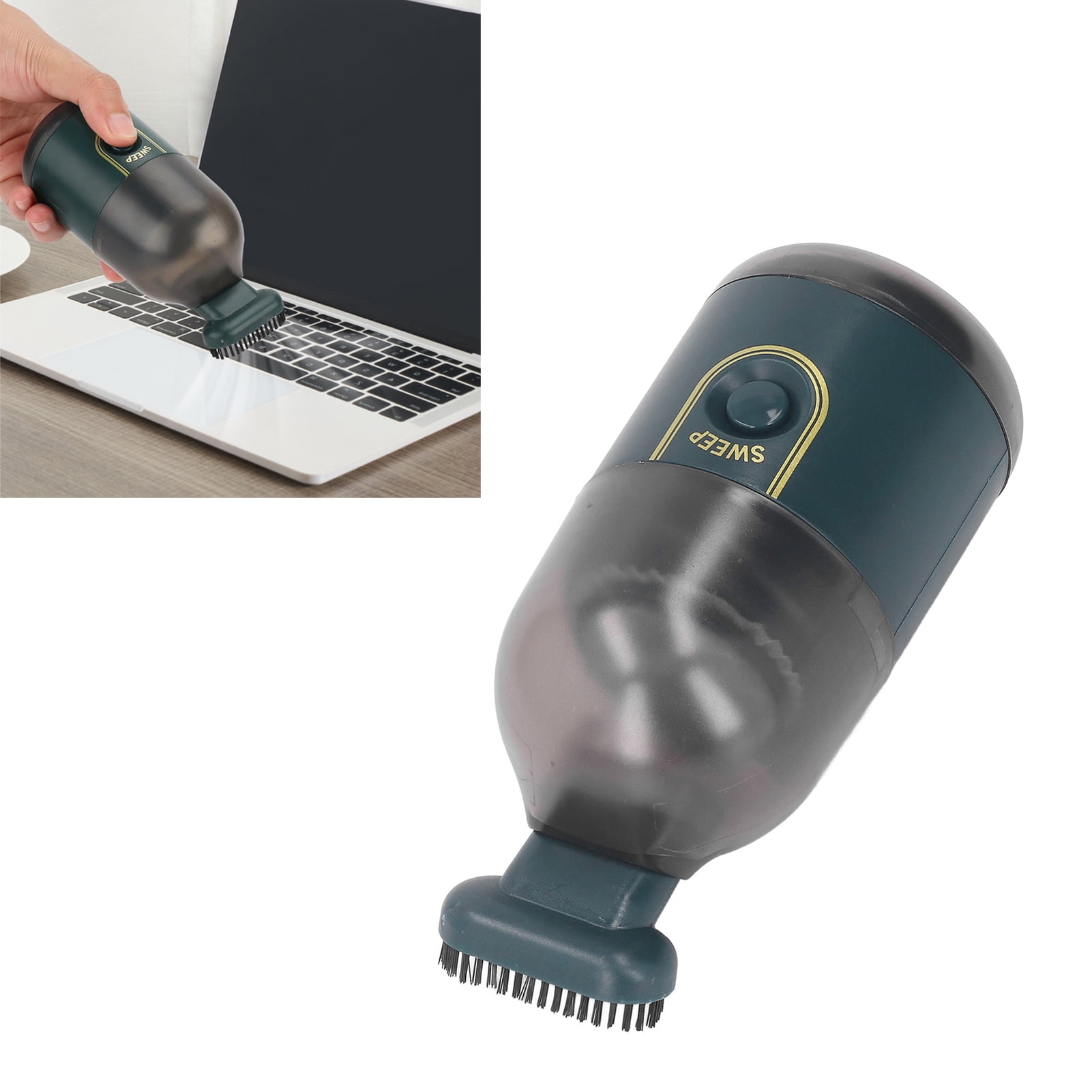 Mini Handheld Vacuum, Strong Suction Power Cordless Multifunctional Brush  Handheld Vacuum Cleaner For Home Black,Green - Walmart.ca