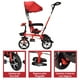 thumbnail image 4 of Triciclo para niños Evolutivo JOYKOO Asiento giratorio 360 luz sonido rojo, 4 of 7