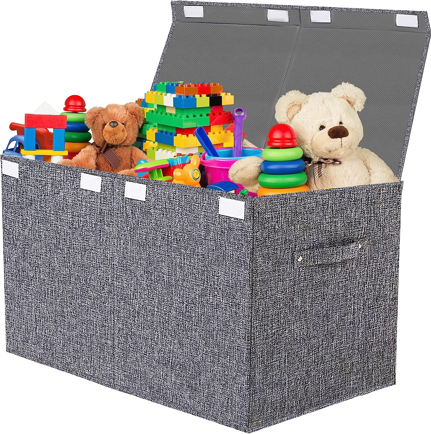 Zmoon Toy Box , 85 L Toy Storage Organizer for Boys and Girls