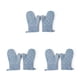thumbnail image 2 of Bearachild 1 par de guantes de lona para horno microondas, portátiles, reutilizables, coloridos, colgantes, protectores, guantes de cocina para el hogar, Type1 NO1 Bearachild CBP485636, 2 of 6