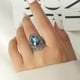 thumbnail image 4 of Fiudx Ofertas de la semana 1 Pieza de Regal y Boda Con Diamantes de Imitación Para Mujer, 4 of 7