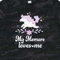 thumbnail image 4 of Inktastic My Memere Grandma Loves Me Unicorn Girls Toddler T-Shirt, 4 of 5