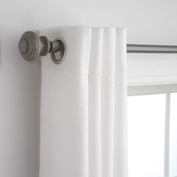 Better Homes & Gardens 1" Knob Curtain Rod, 42"120"