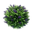 thumbnail image 5 of 20/25cm Artificial Plastic Lavender Flower Ball Garden Wedding Ceremony Decor, 5 of 6