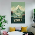 thumbnail image 6 of Hyrule Travel Poster Vintage Travel Posters Posters Wall Art Painting Canvas Gift Living Room Prints Bedroom Decor Poster Artworks 12x18inch(30x45cm), 6 of 6