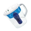 PUR PLUS 7 Cup Filtration Water Filter Pitcher, PPT710W, Blue/White
