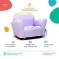 thumbnail image 3 of Fantasy Furniture CR12R Fantasy Furniture Roundy Rocking Chair Lavender Ghingham, 3 of 4