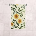 thumbnail image 6 of Soft Hand Fingertip Towels 2 Pcs Face Bath Towels Sunflowers Plants Absorbent Washcloths for Bathroom Hotel Kitchen 30x15in, 6 of 6