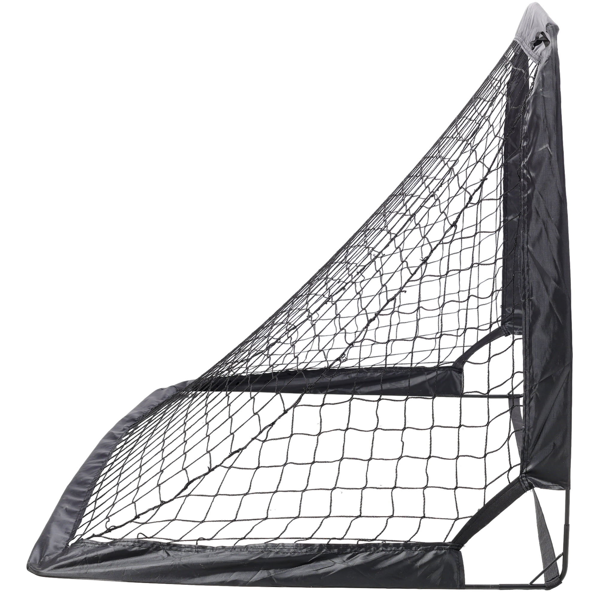 Leumius 2 Pack Soccer Goal,Pop Up Portable Soccer Nets for Kids Youth Adults,Indoor + Outdoor Soccer Goals for Backyard Games & Soccer Training,4' x 3',Black