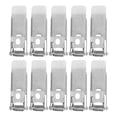 thumbnail image 1 of 10 Pcs Pinces de Fixation pour Lampe Pinces de Plafond Petites Pinces à Ressort Pinces à Ressort pour Plafonnier Pinces à Ressort pour Plafonnier pour Lampe de Panneau et Plafonnier DEL, 1 of 9