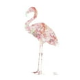 thumbnail image 3 of Pinto, Patricia 12x18 Black Modern Framed Museum Art Print Titled - Flowery Flamingo, 3 of 5