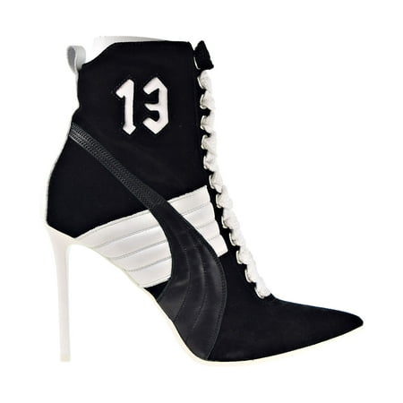 Puma High Heel Suede Rihanna Women's Shoes Puma Black-White 363706-01
