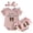 SF-Light Pink, variant on mgoYE 0-3 Months Baby Girl Clothes Baby Girl Clothes Strawberry Short Sleeve Ribbed Knit Romper Tops Tutu Skirt Shorts Cute Headband 3pcs Set(Red,6-12 Months)