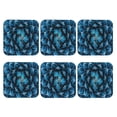 thumbnail image 2 of Disketp Agave Cactu Funny Coasters,6 Pcs Leather Coasters With Holder, Perfect Housewarming Hostess Gifts,Protect Furniture From Water Marks Scratch And Damage, 2 of 9