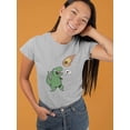 thumbnail image 2 of Rock Paper Scissors Meteor T-Shirt Women -Smartprints Designs, Female Small, 2 of 4