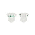 thumbnail image 2 of BemeyourBBs Newborn Baby Boys Baseball Golf Outfit Infant Baby Boy Summer Clothes Waffle Bubble Romper Casual Baseball Golf Letter Embroidery Short Sleeve Bodysuit Playsuit, 2 of 9