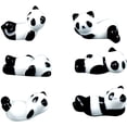 thumbnail image 1 of 6 soportes de cerámica para palillos de panda, soporte para palillos, soporte de cerámica para palillos, regalo para niños y niñas, 1 of 5