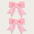 thumbnail image 4 of CXHEGBEJ Velvet Hair Bows Claw Clip For Female 3" Hair Ribbon Clips Alligator Clips Hair for Women Party Dress Headwear Hair Styling Accessories Blackish Green, 4 of 7