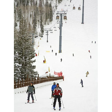 Lionshead Village Ski Run, Vail Ski Resort, Rocky Mountains, Colorado, USA Print Wall Art By Richard