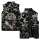 thumbnail image 2 of Ropa informal y versátil para hombre Chaleco de trabajo con estampado de tigre personalizado Chaleco estampado moderno Chalecos para hombre sin mangas, 2 of 5