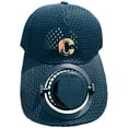 thumbnail image 4 of LiuXxxx Solar Powered Fan Cap for Summer with Extended Brim Breathable Mesh Unisex Sunshade Visor Outdoor Recreational Couple Daily Beach Date Casual Style Navy, 4 of 4