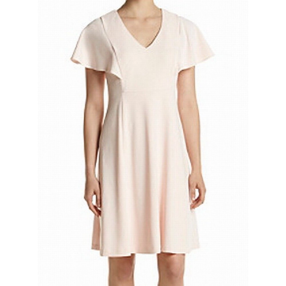 calvin klein flutter sleeve