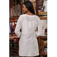 thumbnail image 2 of Women Chikan White Premium Kurti, 2 of 2