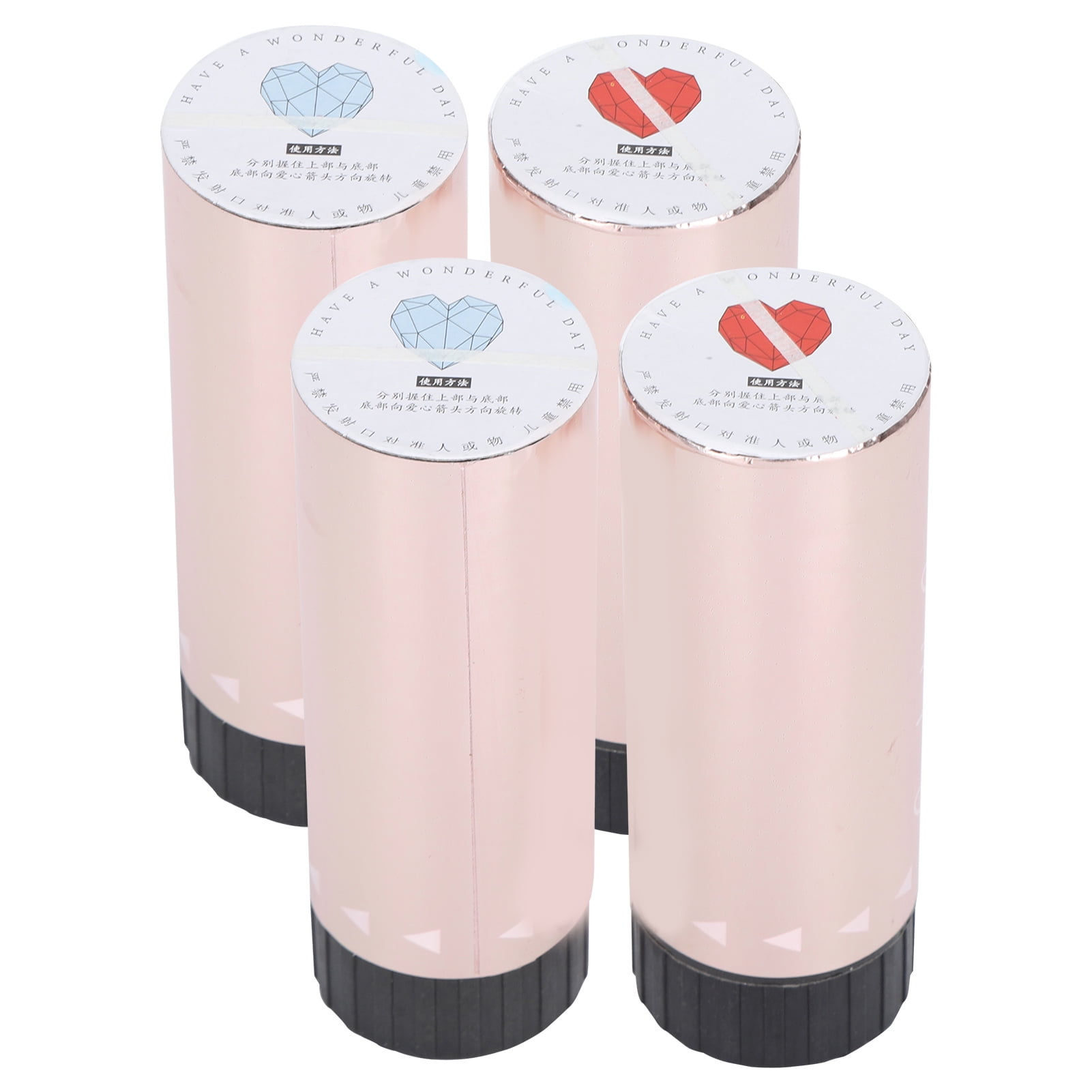 EBTOOLS Gender Reveal Cannon,4Pcs Confetti Cannon Baby Gender Reveal