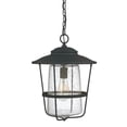 thumbnail image 2 of 9604BK-Capital Lighting-Spencer - One Light Outdoor Hanging Lantern  Black   Finish with Clear, 2 of 3