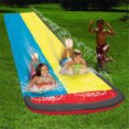 thumbnail image 3 of Juegos acuáticos de PVC para surf doble, juguete divertido para césped, toboganes acuáticos, piscinas para niños Hugtrwg Para estrenar, 3 of 9