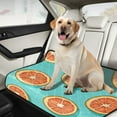 thumbnail image 5 of Qxltty Halved Orange Pattern Cat litter Pads Pet Set of 3 Diaper Mats Center Anti-leakage Layer Absorbent Soft and Comfortable, 5 of 7