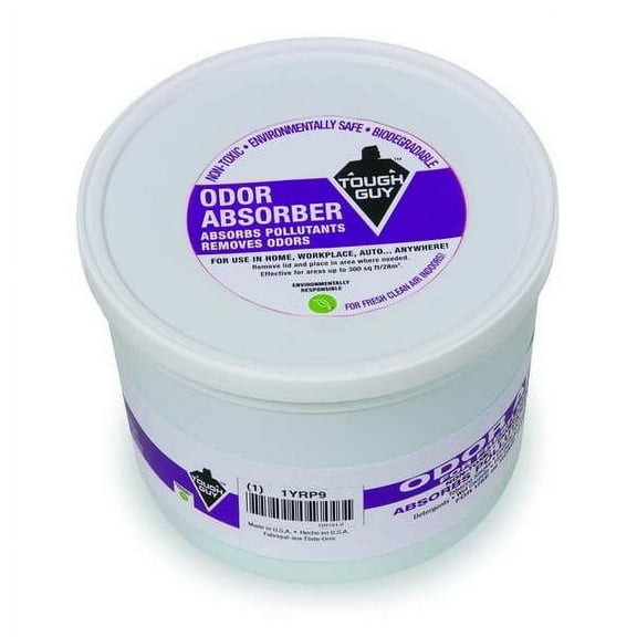 Tough Guy Odor Eliminator,4 lb,Jar,PK4 1YRR1
