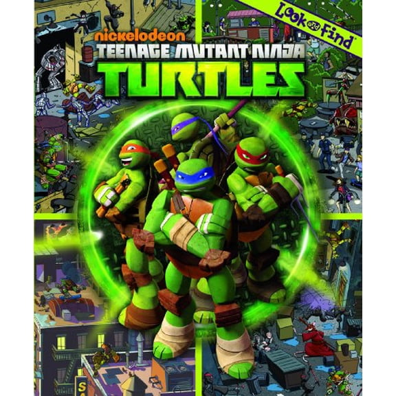 Pre-Owned Nickelodeon - Teenage Mutant Ninja Turtles Look and Find - PI Kids, 9781450819725, 1450819729, Hardcover,