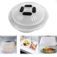 thumbnail image 2 of Feinib Lid Clearance Microwave Splatter . Design Microwave Cover for Food Upgraded Magnets Vented Microwave Food Cover 12 Inch Baking Tray Set on Sale 1X Lid, 2 of 9
