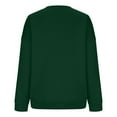 thumbnail image 5 of Vedolay Hoodless Sweatshirts for Women 2023 Loose Hooded Pullover Tunic Green,L, 5 of 5