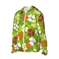 thumbnail image 2 of Daiia St. Patrick's Day3 UPF 50+ Sun Protection Hoodie Jacket Lightweight Long Sleeve Sun Shirt for Women Men with Pocket Hiking Outdoor-Medium, 2 of 9