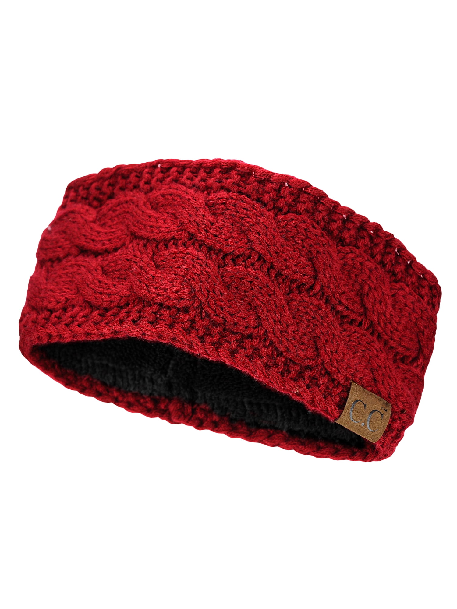 red ear warmer headband