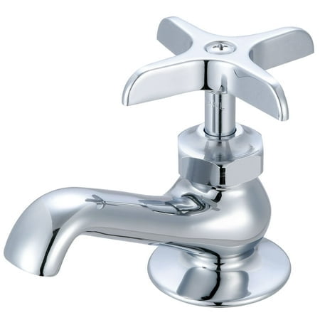 central Brass 0239-P Single Handle Basin Faucet in chrome