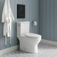 thumbnail image 5 of Classe Two-Piece Elongated Left Side Flush Handle Toilet 1.28 gpf, 5 of 12