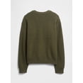 thumbnail image 2 of Suéter GAP Niños Cuello Redondo Verde Oliva Talla XS, 2 of 3