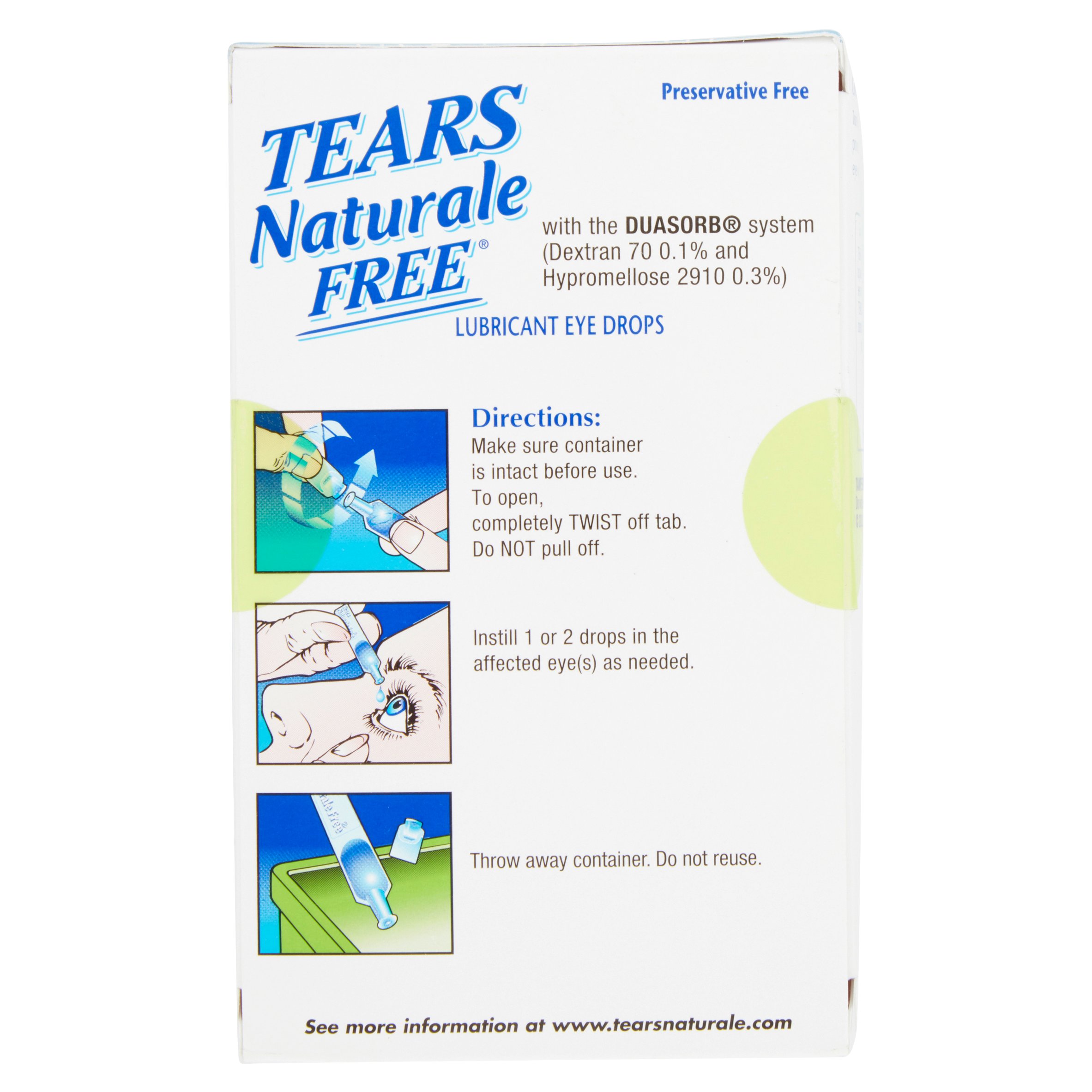 Alcon Tears Naturale II Preservative Free Vials Dry Eye Lubricant Artificial Tears - 60 ct - image 4 of 5