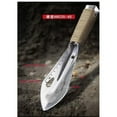 thumbnail image 2 of 7 in 1 Outdoor Camping Shovel Multifunctional Portable Garden Shovel Tactical Digging Tool Ultralight Camp Shovels Silver Color, 2 of 5