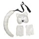 thumbnail image 2 of Conjunto de disfraz de cosplay, ropa de Halloween para actuaciones en el escenario, festivales de cosplay Blanco, 2 of 9