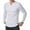 White, variant on Xunlbb Long Sleeve Shirts for Men, Mens Long Sleeve Muscle T Shirts Casual V-Neck Longline Ribbed Tee Shirts S-3XL