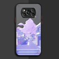 thumbnail image 4 of Case for Xiaomi POCO X3 X2 M4 M3 M2 F4 F3 GT F2 C40 CC9 PRO 4G 5G A3 MIX4 CIVI Case Japanese Anime Hand-Painted House Landscape, 4 of 5
