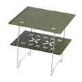 thumbnail image 2 of koolsoo Camping Table Compact Foldable Small Table Folding Table for BBQ Yard Picnic Green, 2 of 9