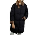 thumbnail image 3 of Pyhlmscde Women's Casual Mid Long Waisted Thick Warm Puffer Jacket, Winter Coats, Long Coat Women, Puffer Jacket Womens, 3 of 6